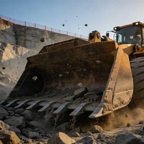 Rock / Heavy Duty Teeth vs. Standard Skid Steer Bucket Teeth