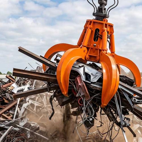 Clamshell Grabs VS Orange Peel Grab Bucket