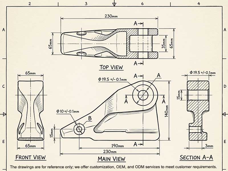 Supply 3G4259 Adapter RH Bolt on Caterpillar Style Bucket Tooth.jpg Supply 3G4259 Adapter RH Bolt on Caterpillar Style Bucket Tooth.jpg